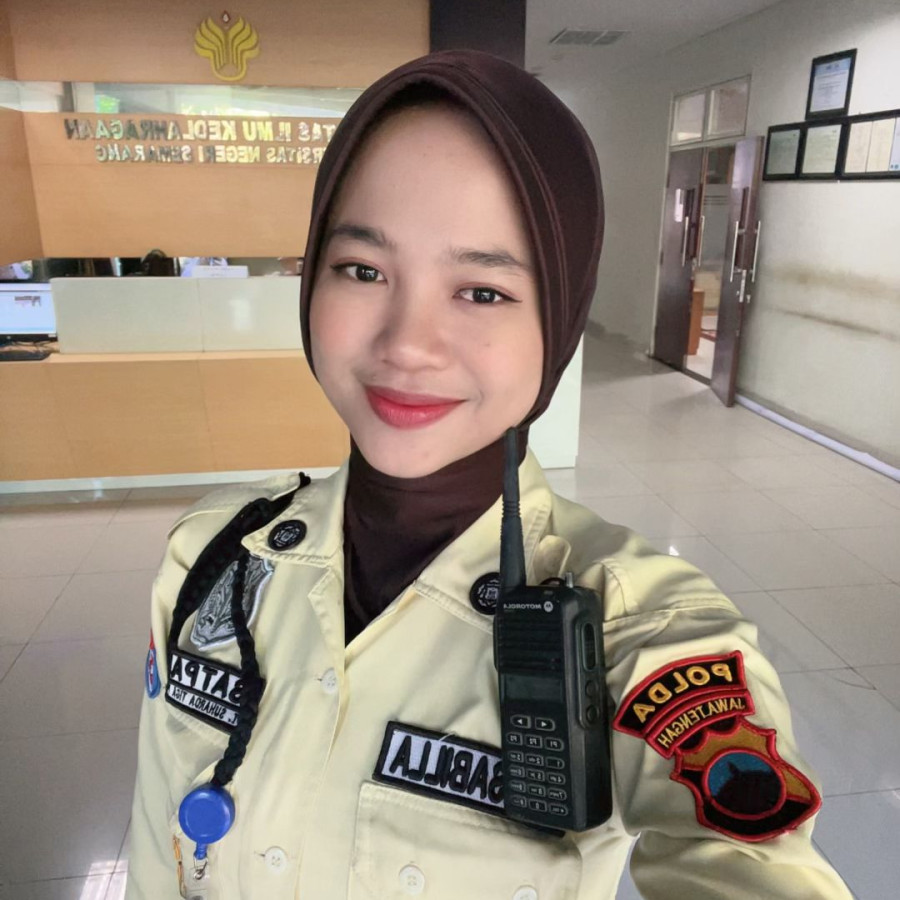 Seragam Security PDH beserta Kelengkapan - depan