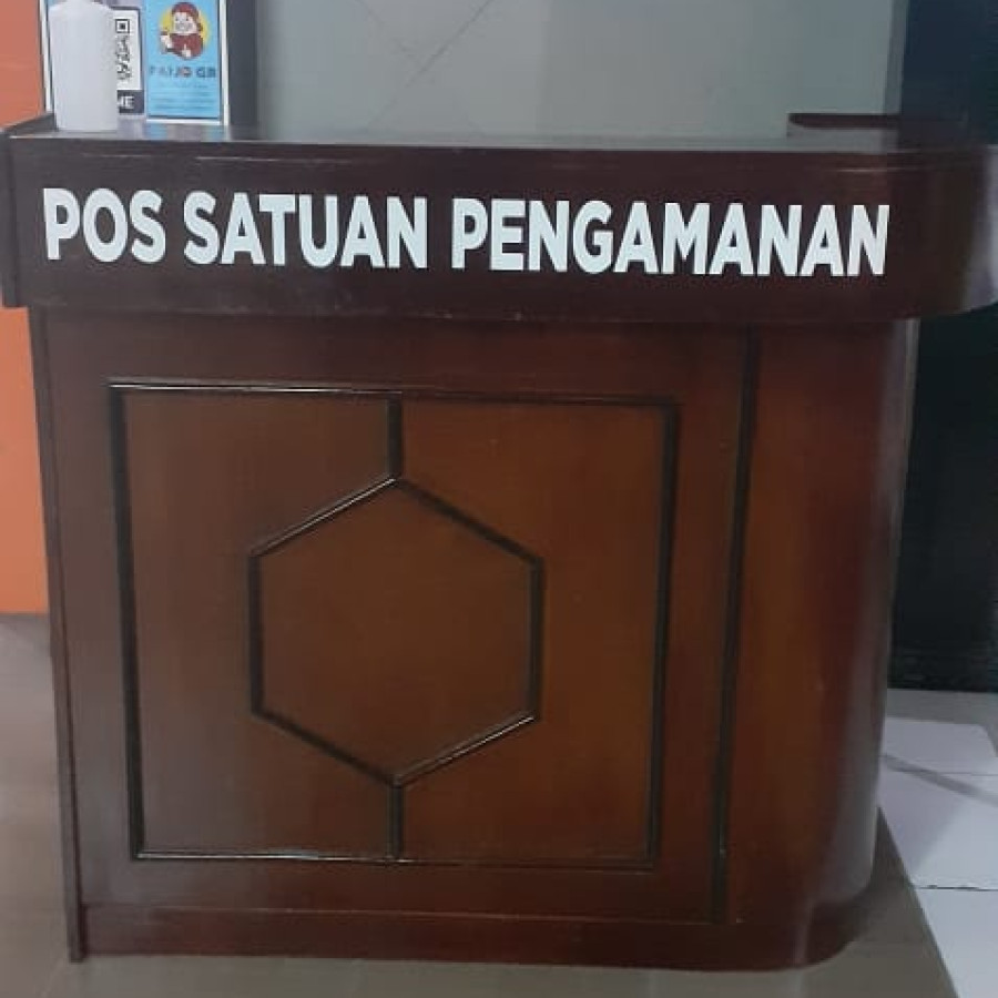 Stiker cutting pos keamanan
