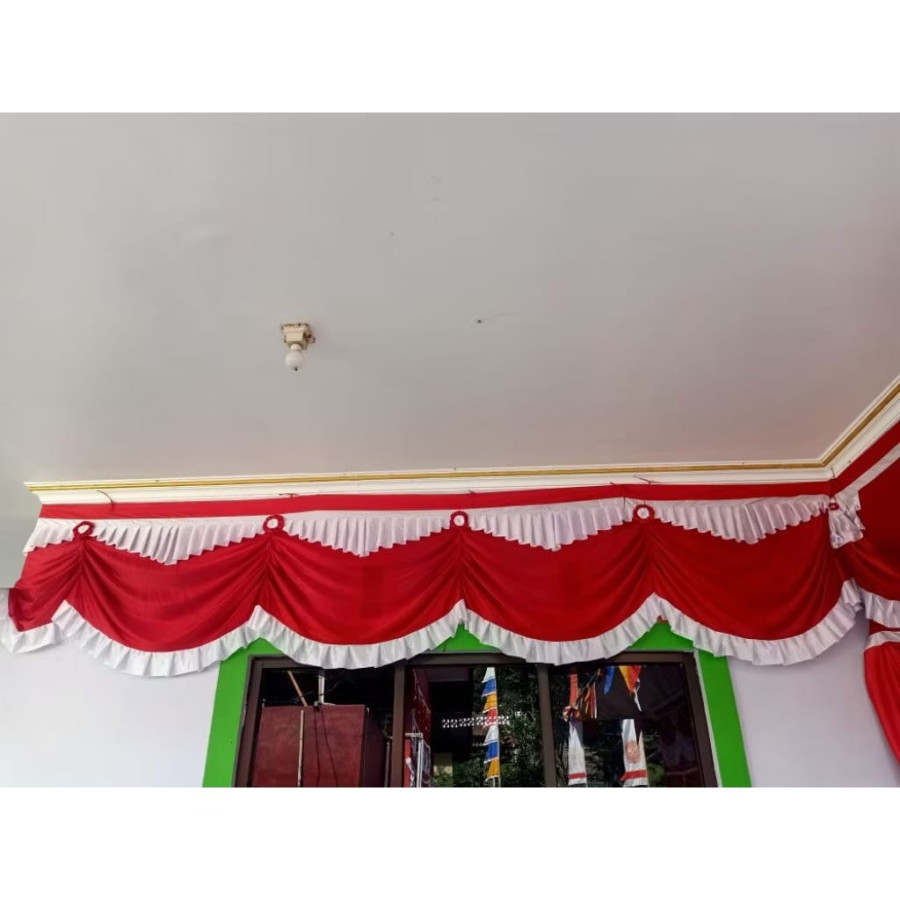 Bendera Merah Putih 10 Gelombang