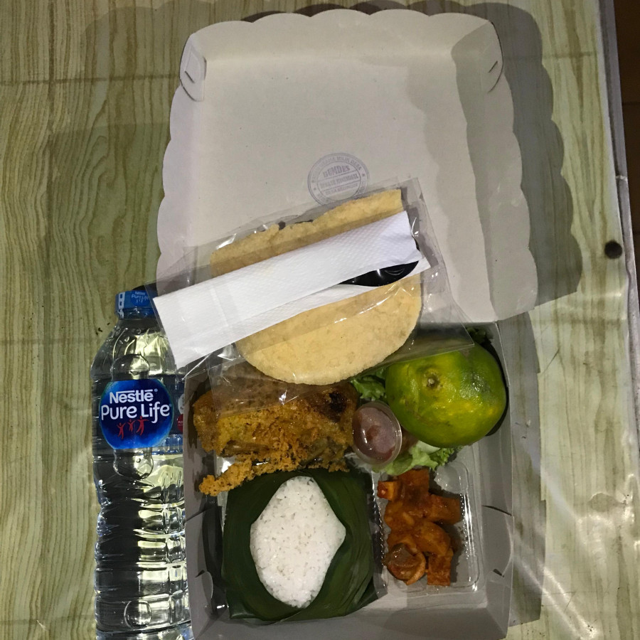 Nasi Bok komplit - utama