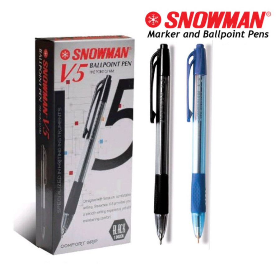 Bolpoint Non Gel Snowman V5