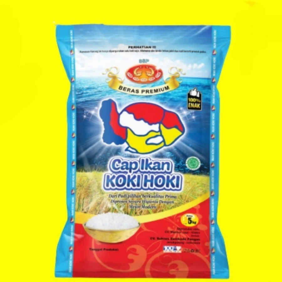 BERAS PREMIUM CAP KOKI HOKI/ANAK SAYANG - utama