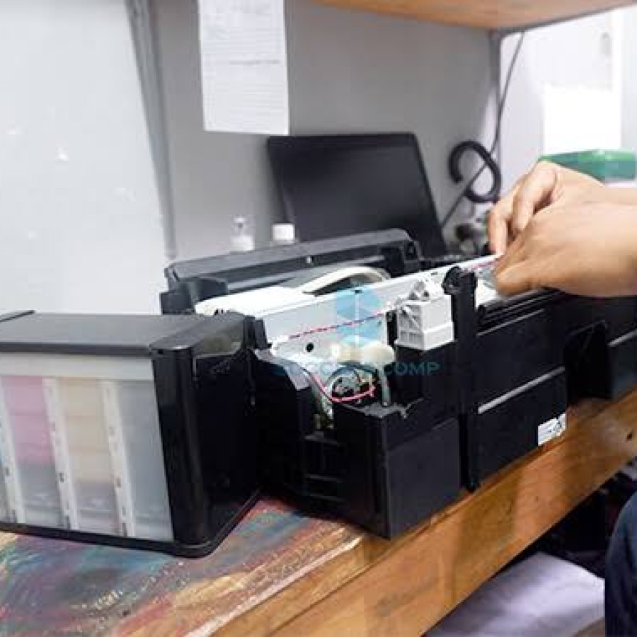 Service Printer Blinking