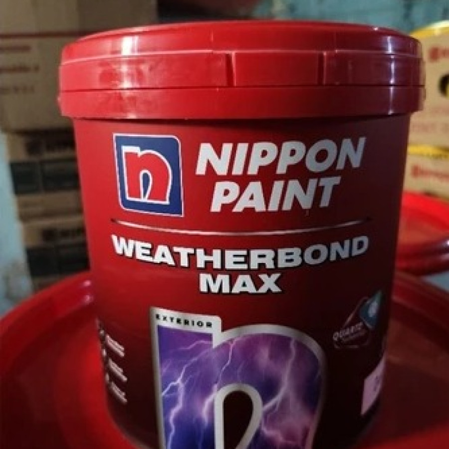 Cat Tembok Exterior Nippon Weatherbond Max 2.5 Liter
