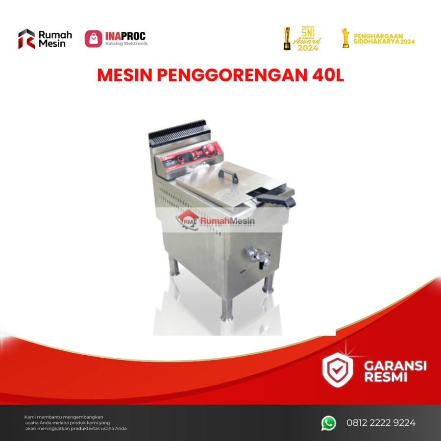 MESIN PENGGORENGAN 40L - utama