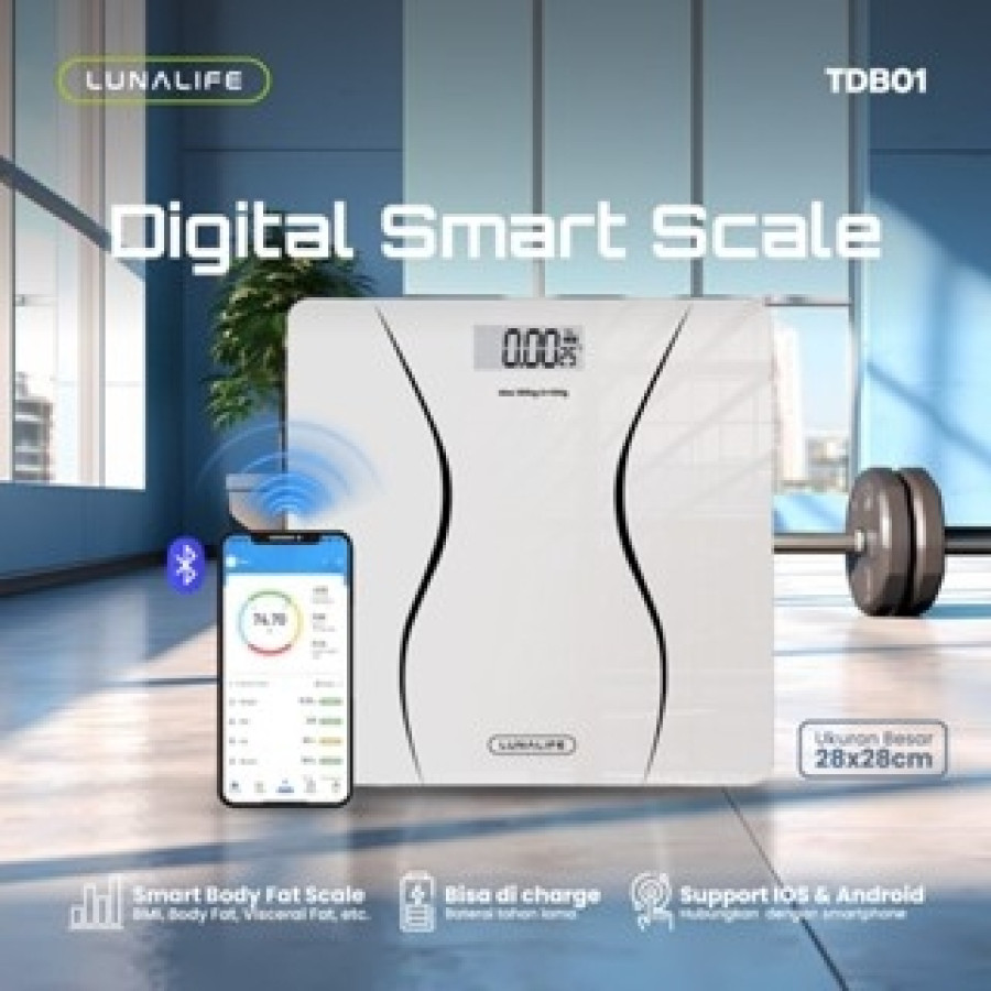 Timbangan Badan Digital Lunalife TD01
