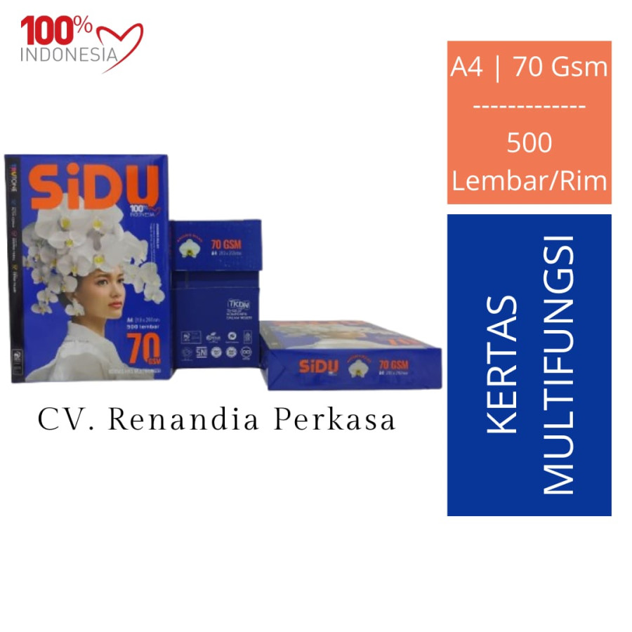 HVS SIDU A4 70 GSM