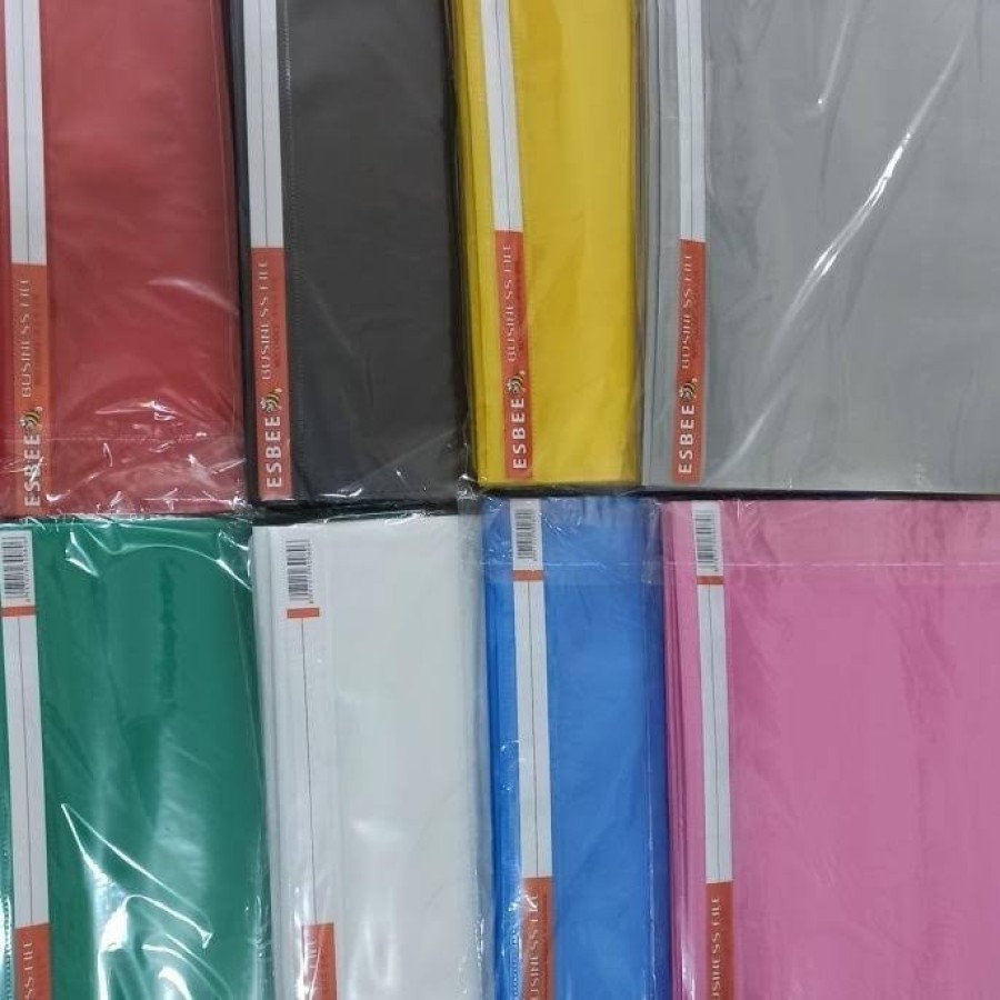 Stopmap bahan plastik/ snelhecter plastik warna
