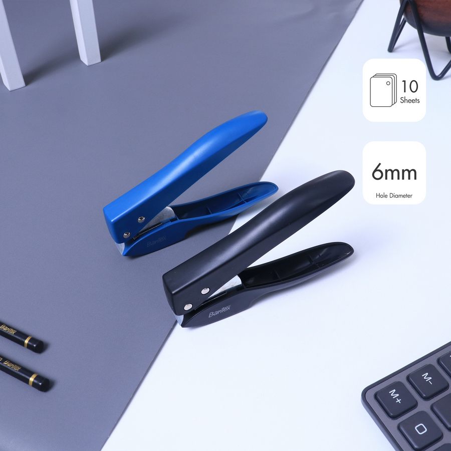 Pembolong kertas (Pervorator) Bantex 1 Hole Punch - utama