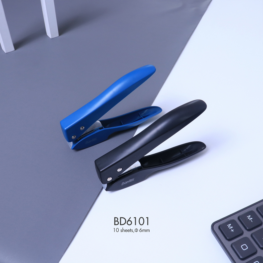 Pembolong kertas (Pervorator) Bantex 1 Hole Punch - depan