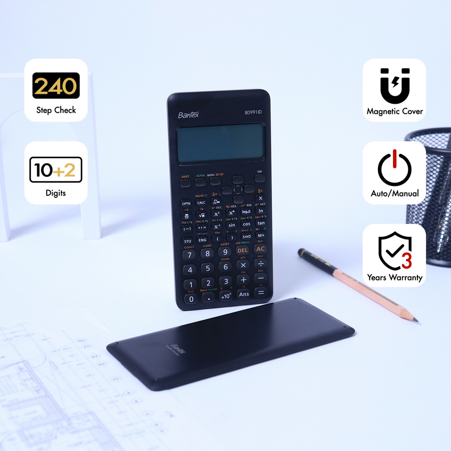 Kalkulator Scientific (552 Fungsi) BD991ID 10+2 Digit / 552 Fungsi - utama