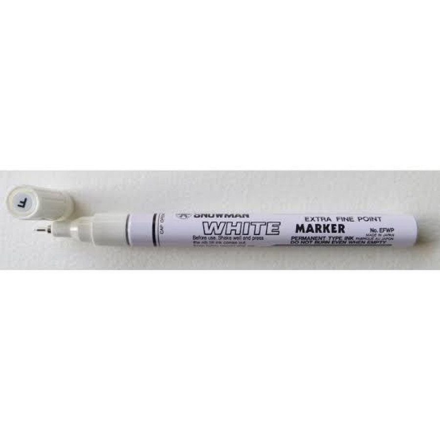 Spidol White Maker - Snowman