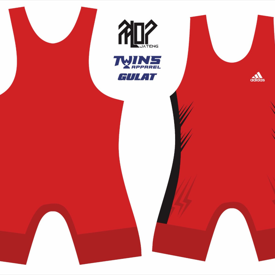 BAJU TANDING GULAT - depan