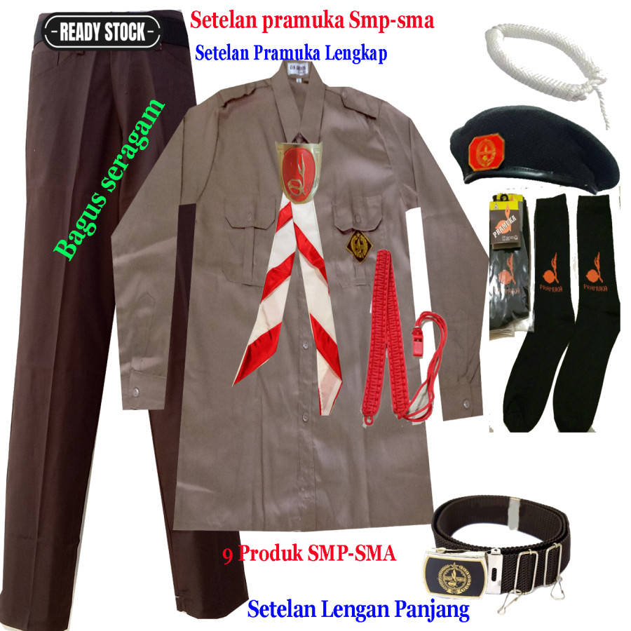 SERAGAM PRAMUKA LENGKAP (SMA)