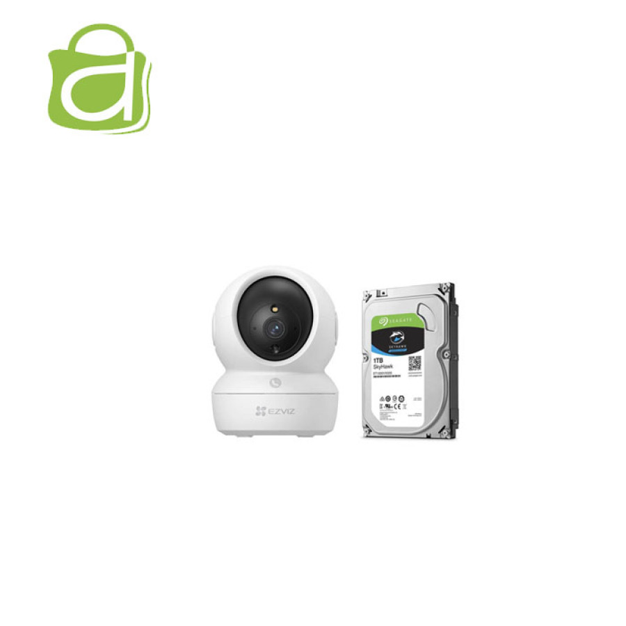 EZVIZ CCTV H6C PRO 3K 5MP 1 SET ( 8 cctv + 1 hdd )
