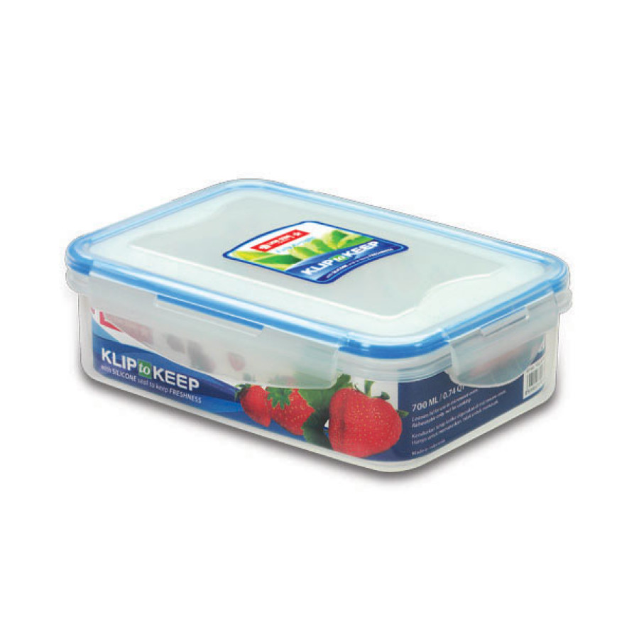 Kotak plastik penyimpanan 700ml