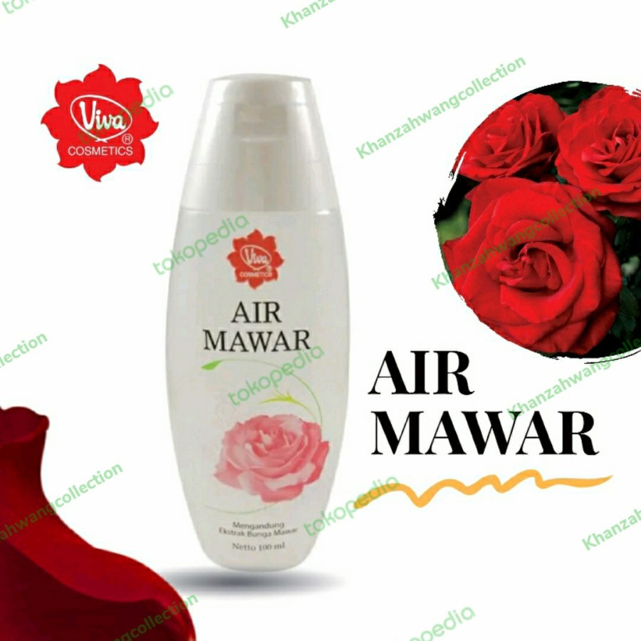 VIVA AIR MAWAR 100ML ORIGINAL - samping