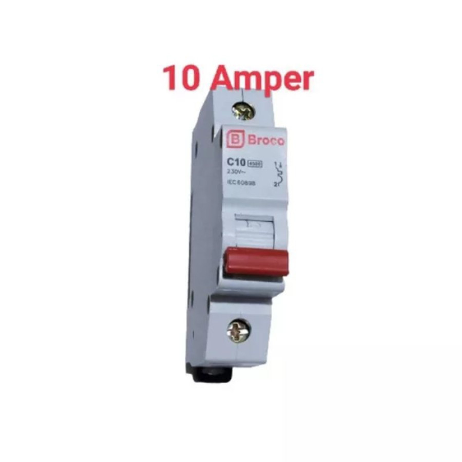 MCB 10 ampere Broco