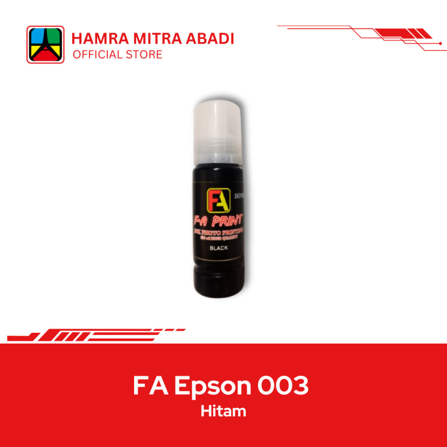 Tinta FA Epson 003 - Hitam
