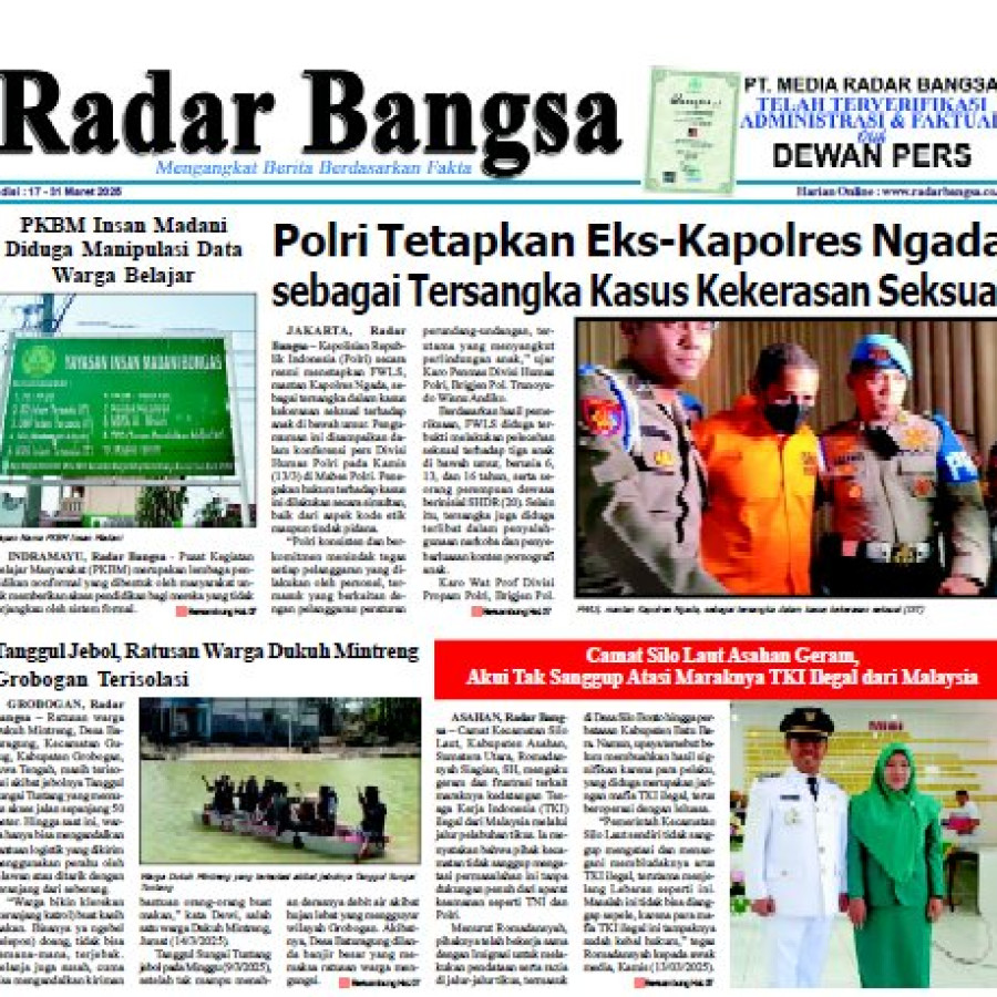 JASA PUBLIKASI MEDIA CETAK BERWARNA 1/4 Halaman