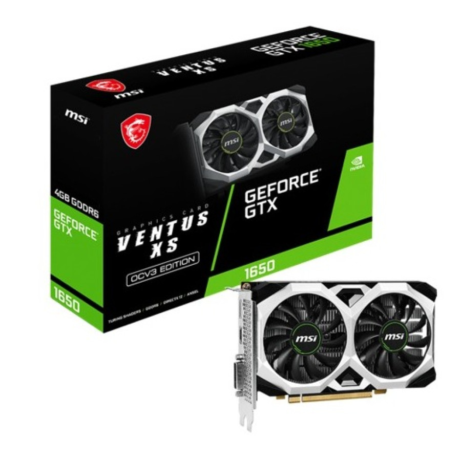 MSI GTX 1650 D6 VENTUS XS OCV3 4GB DDR6