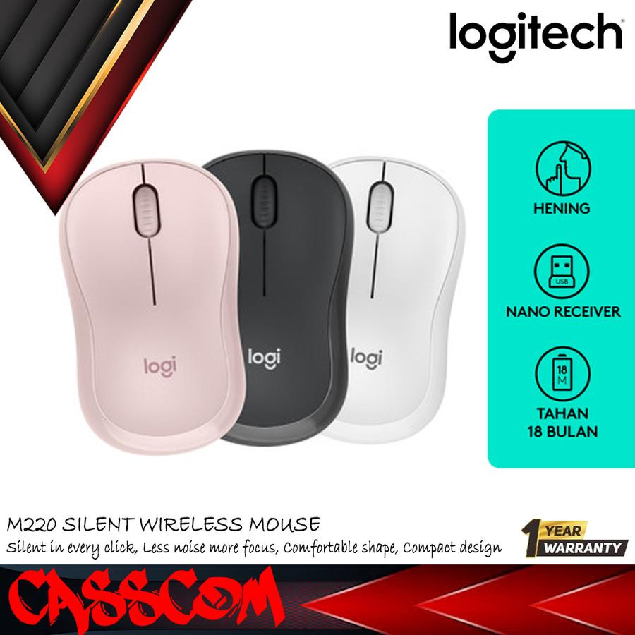 MOUSE WIRELLES LOGITECH - utama