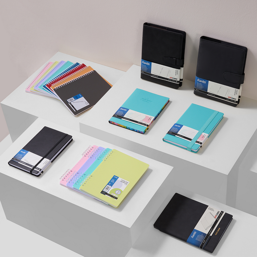 Buku Agenda Cover Kulit Ukuran A5 / 96 lembar - depan