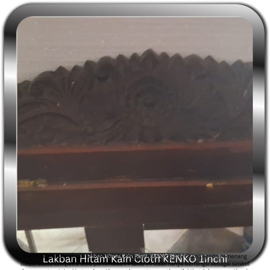 papan nama, katyu jati  ukir - detail