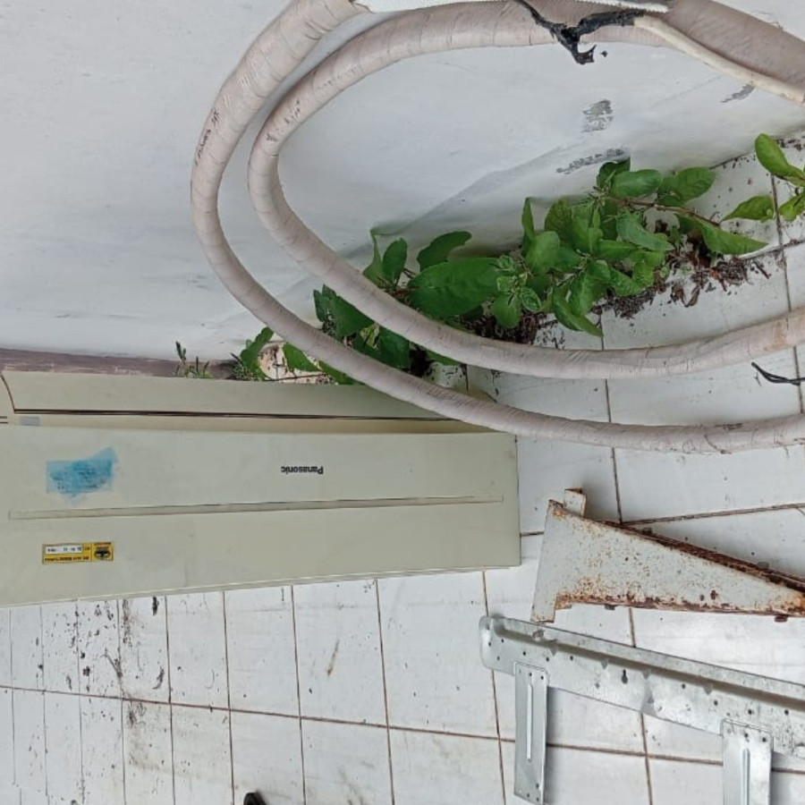 BONGKAR PASANG INDOOR AC PANASONIC  1 PK RUANG SARMED - detail