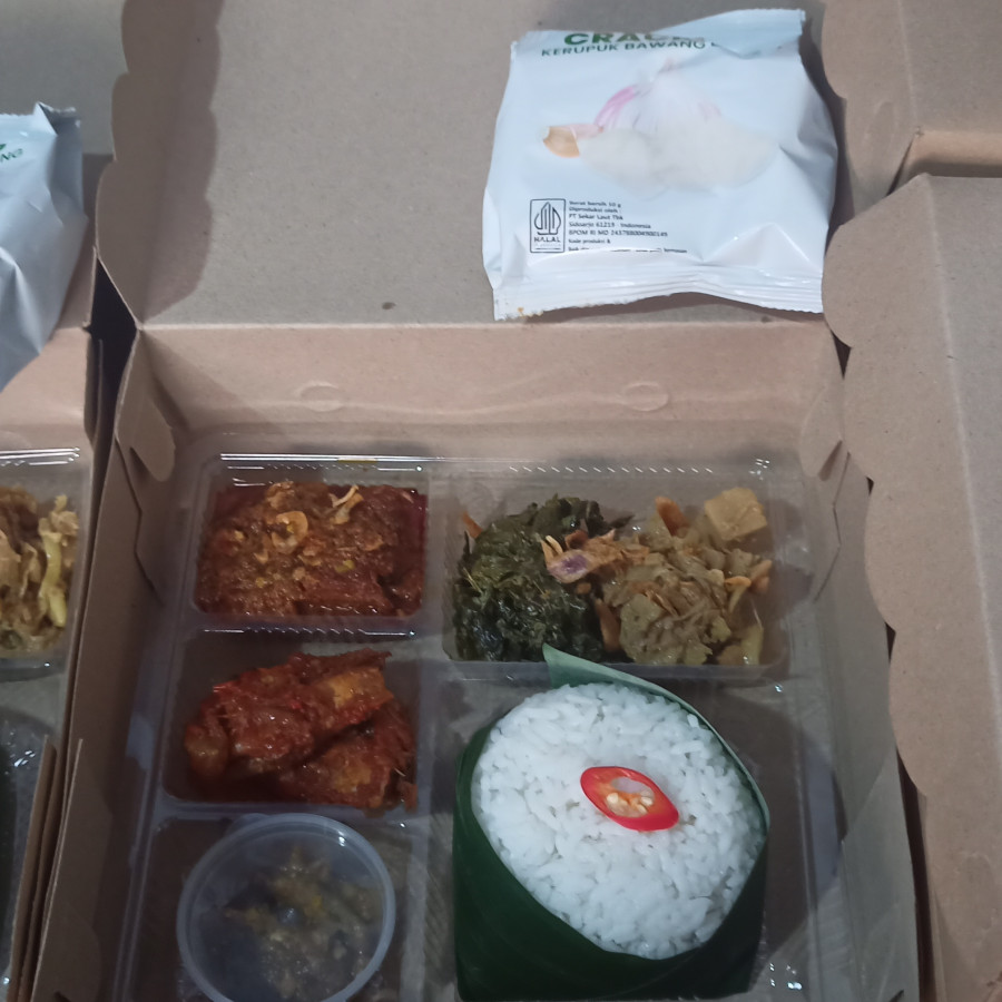 Nasi Kotak - detail
