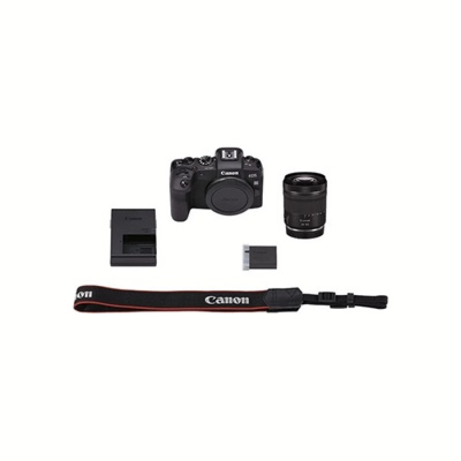 Camera Canon EOS RP Kit RF 24-105mm F/4-7.1 IS STM dan Lensa Canon 50MM, 35MM dan Baterai - depan
