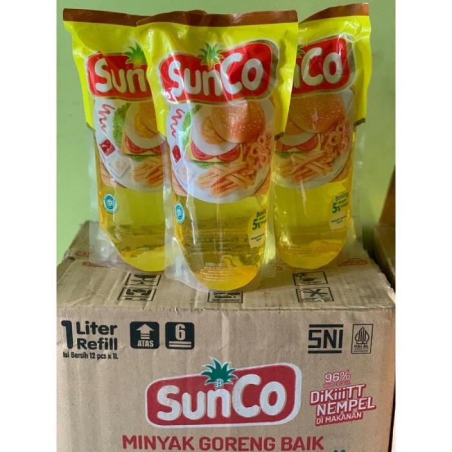 Minyak goreng sunco 1lt reffil