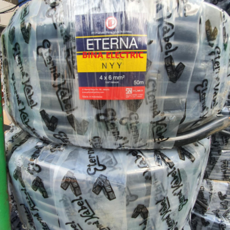 Kabel Listrik NYY 4x6 ETERNA