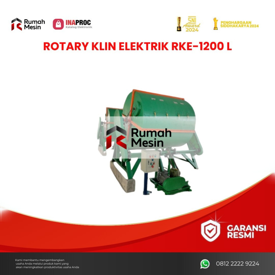 Rotary Kiln Elektrik RKE-1200 L - utama