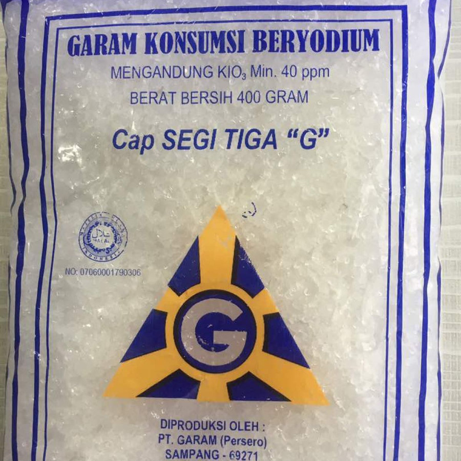 Garam Kasar Merk SEGI TIGA "G"