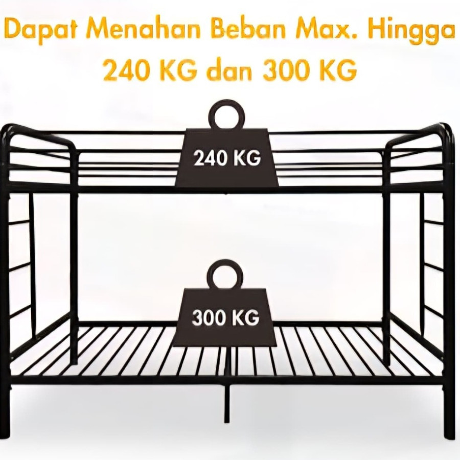 tempat tidur - depan