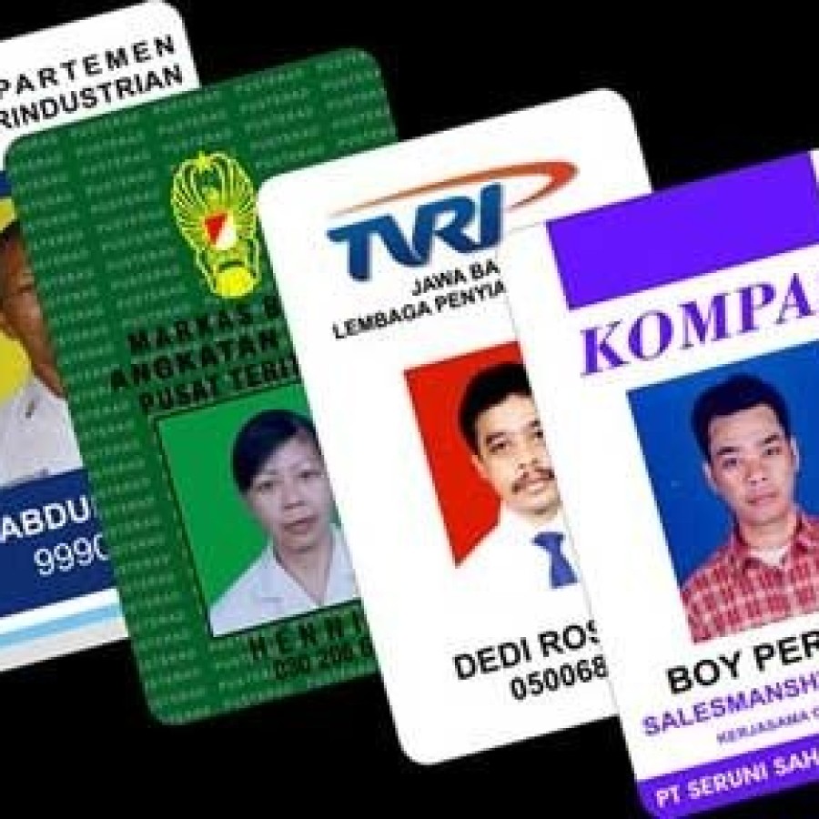 Cetak Id card Karywan / member card / Kartu Pelajar