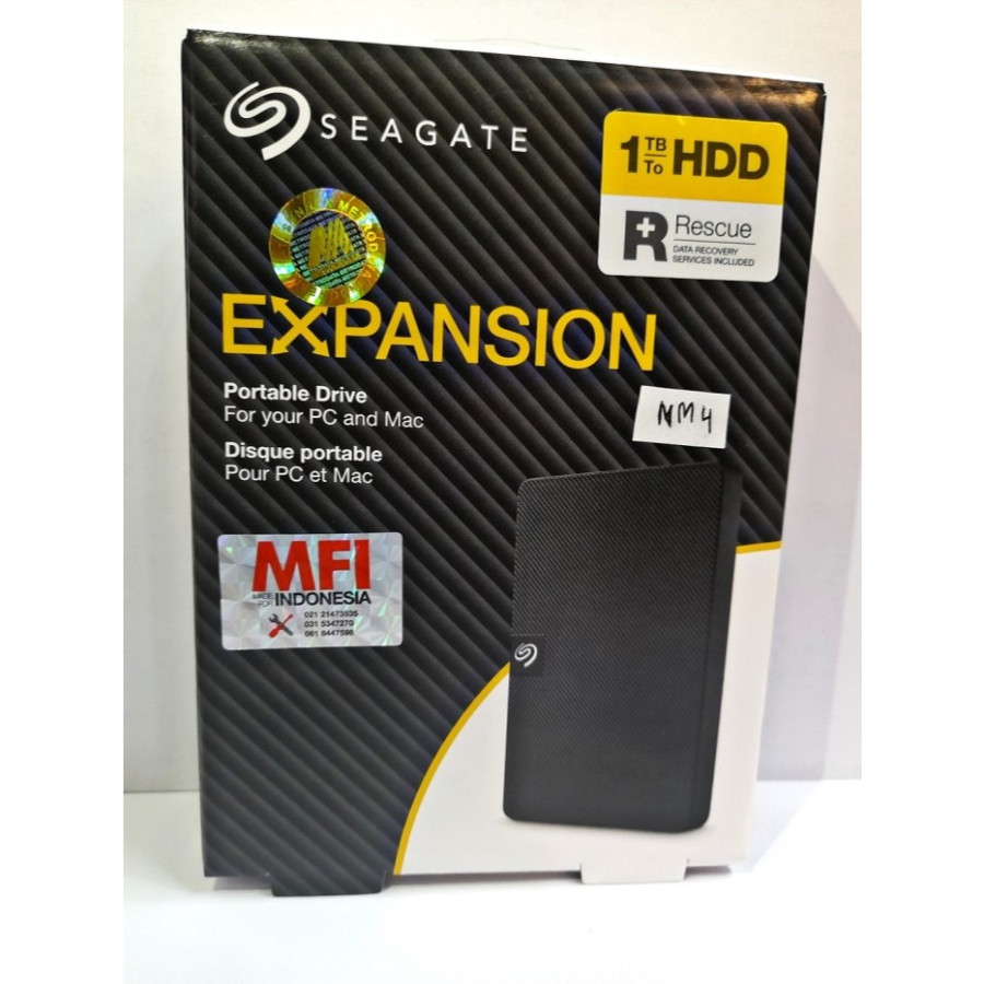 Harddisk External SEAGATE Expansion 1TB - utama