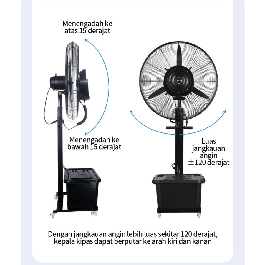 Kipas Angin Embun (Kipas Blower) - detail