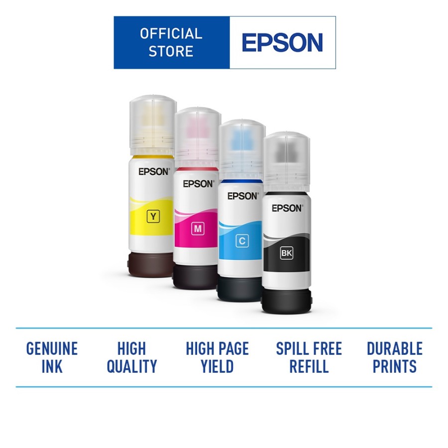 Tinta Epson 003 Black Original (C13T00V100) - samping