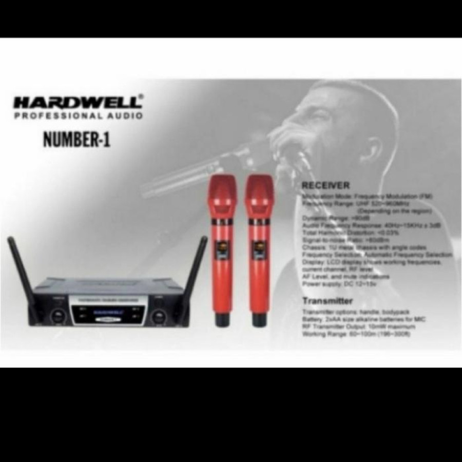 MIC WIRELLES HARDWELL NUMBER1 - samping