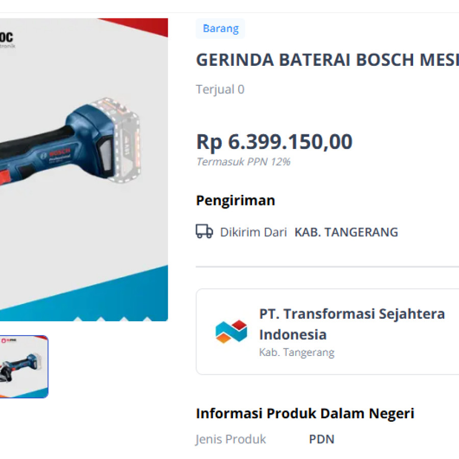 Mesin Gerinda Bosch