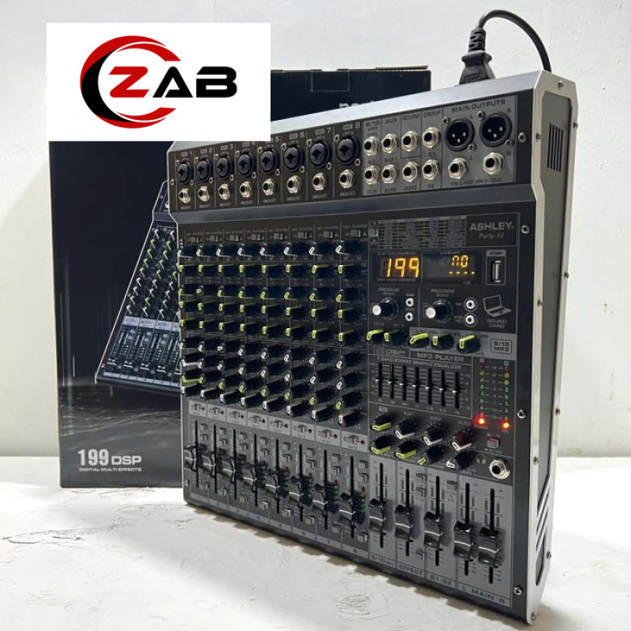 Mixer Audio USB 10 Channel - utama