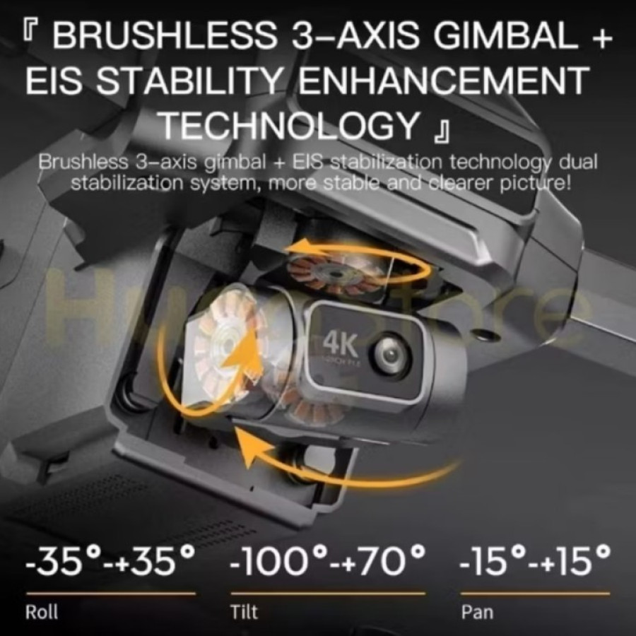 SJRC F22 S3 PRO DRONE kamera digital nirkabel Shoot and record - samping
