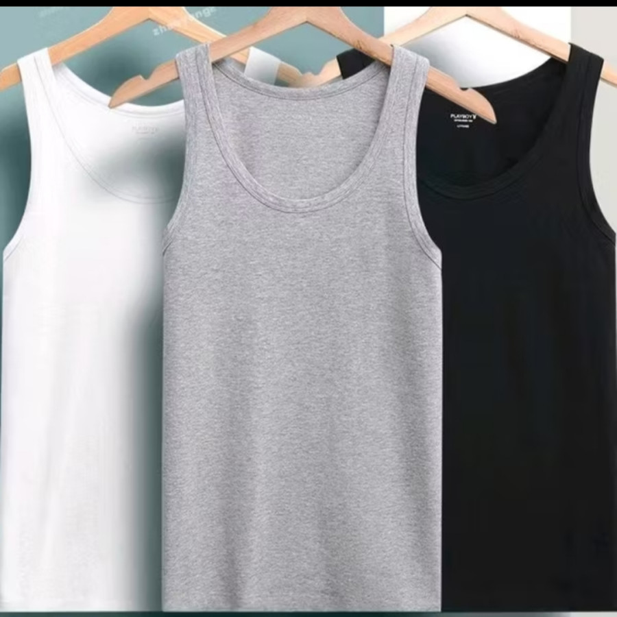 Kaos Dalam Pria Dewasa Singlet Pria Jumbo - utama