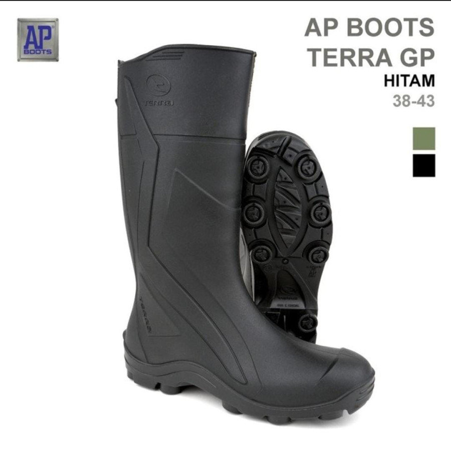 Sepatu Slip On AP Boots - utama