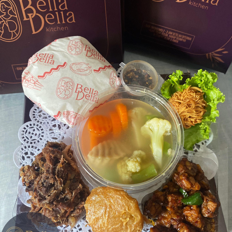 Nasi Sayur Sop + Air 600ml