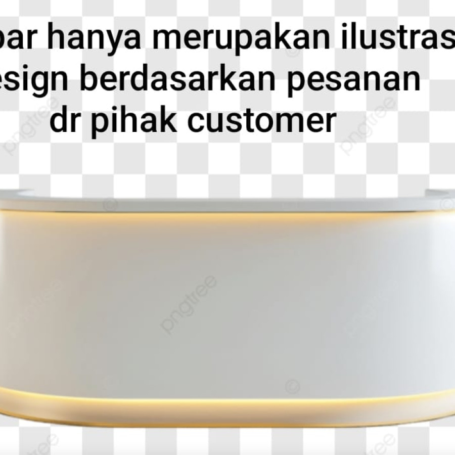 MEJA RESEPSIONIS CUSTOM