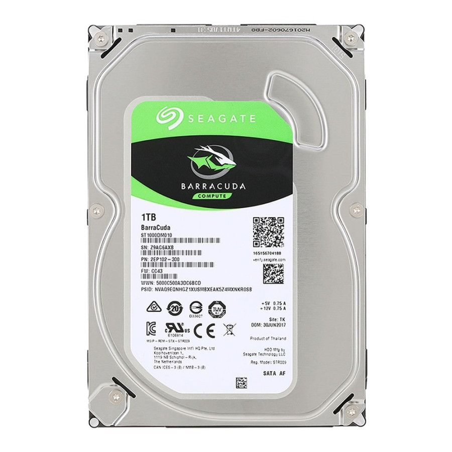 HARDISK INTERNAL PC SEAGATE BARRACUDA 1TB | GARANSI 2 TAHUN