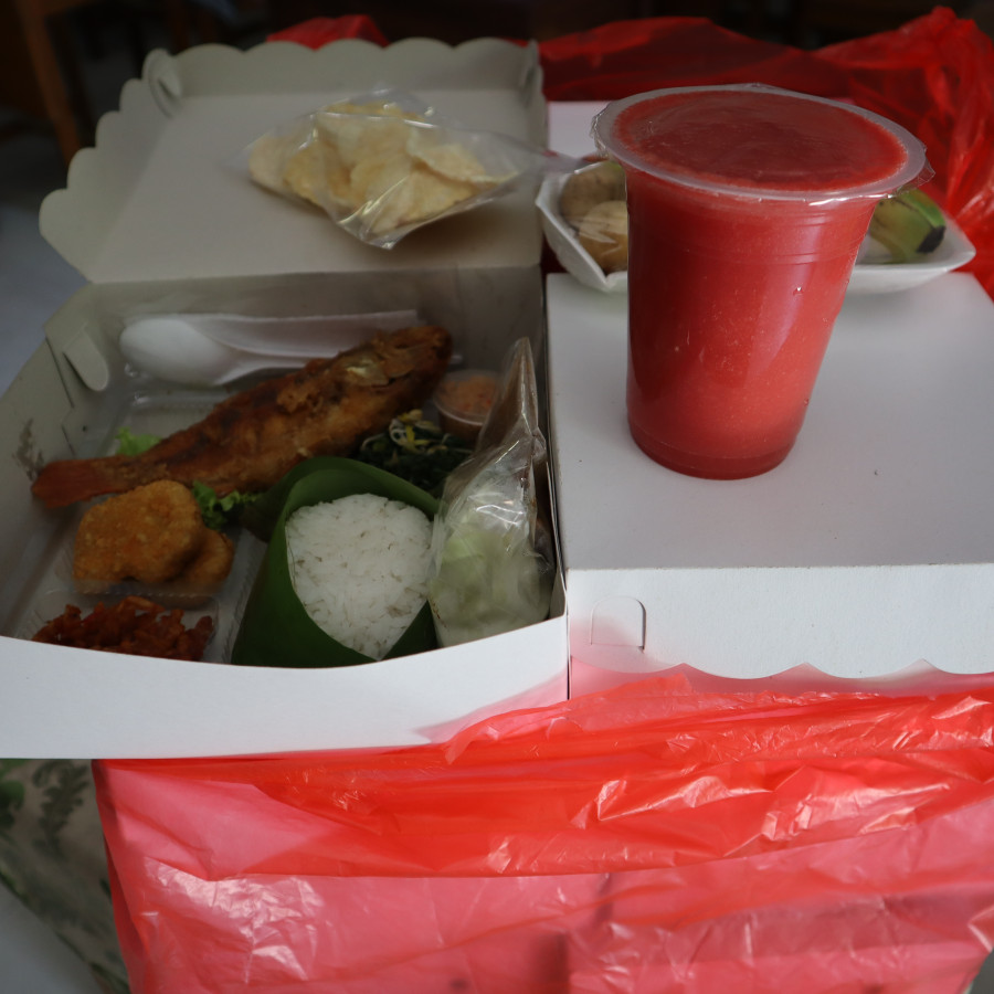 Nasi Kotak / Nasi Box - depan